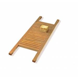 Полочка деревянная для ванны Decor Walther Wood